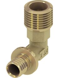 Уголок TECEflex 20х1/2''Н соединительный, латунь,  767520 — миниатюра 1