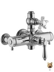 Смеситель Nicolazzi Thermostatico для душа настенный, термостат, бронза 4917BZ18