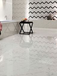 Мозаика Atlas Concorde Marvel Chevron Mix Wall (250х305) белая+серая, 9SCM (кв.м.)