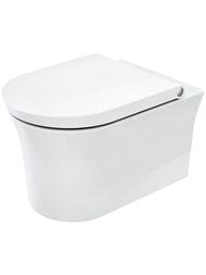 Унитаз подвесной Duravit White Tulip 2576092000 безободковый, HygieneFlush, антибакт. покр., белый