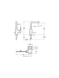 ��������� Jacob Delafon ALEO+ ��� �����������, �������  ����� 248 ��, ������ ������ E72357-CP