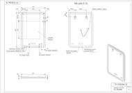 ������� Cersanit LED 050 design pro 550�800 ���������, ��������������� KN-LU-LED050*55-p-O