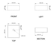 �������� ��������� GSG Box BXLA33001 (330�350�130), ����� �������