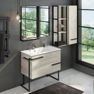 Шкаф COMFORTY Дюссельдорф-35 (480х700х150) подвесной, дуб дымчатый 00004148025