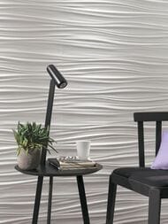 Плитка настенная Atlas Concorde 3D Wall Design Ribbon White Matt (400х800) белая, 8SBW (кв.м.)