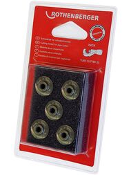 Комплект дисков режущих Rothenberger для трубореза INOX TUBE CUTTER, 5шт.,  70056D
