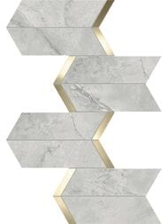 Мозаика Atlas Concorde Marvel X Grey Cloud Mosaico Chevron Lapp (463х192) AF8Z (кв.м.)