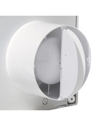 Вентилятор Royal Thermo Calipso RAFC 120 White, 173х173х111, 185 м3/час, 33дБ, 15Вт, обрат.кл, белый