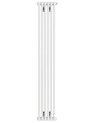 Радиатор Zehnder Charleston 2180 двухтрубчатый 6 секций, боковое подключение 1/2'', 1156Вт, белый