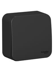 Выключатель Systeme Electric BLANCA 1-клавишный переключатель наруж. cх.6 изол.пл, 10A 250B антрац.BLNVA106016