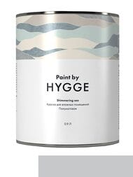Интерьерная краска HYGGE Shimmering sea American Silver (20%) 0,9л, HG01-062 (шт.)