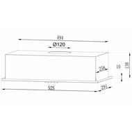 ������� LEX GS BLOC LIGHT 600 BLACK (525�291) 500 �3/�, 80 ��, ������ CHTI000374