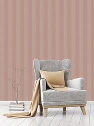 Обои флизелиновые Hygge IV Winter Hg29 003/1 (1,00х10,05) полосы, розовые (рул.)