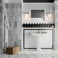 Зеркало KERAMA MARAZZI POMPEI с подсветкой, 800х95х800, белое глянцевое PO.mi.80\WHT