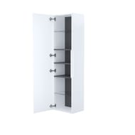 Пенал IDDIS Клауд Икс (Cloud X) подвесной, 40 см, белый CLX40W0i97