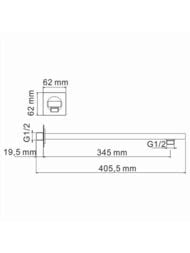 ������� ������� WasserKRAFT Aisch A5548.180.259.285.194.286 Thermo ��� ������, ������� ������