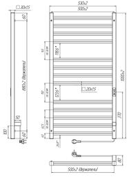 ����������������� Indigo Attic Romb �/� 1000�500 (������,���.����) �������. L�LATCRE100-50Rt