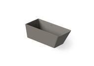 Ванна отдельностоящая Dea Design DD8605 1700 3 (1700х730х600), прямоугольная, слив-перелив, д/к, серый