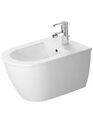 Биде подвесное DURAVIT DARLING NEW 2249150000 (365х540х290) отверстие под смеситель, белый глянец