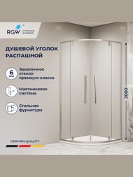 Душевой уголок RGW Stilvoll SV-53 (900х900х2000) полукруг, стекло 6мм прозрачное/хром 06325399-11