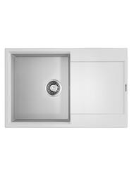 Мойка Omoikiri Daisen-78T WH (780х510х230) врезная, оборачиваемая, тетогранит, цвет: белый 4993522
