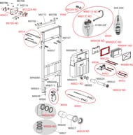��������� ���� � ������ ��� ������� � ��������� ALCAPLAST A108F/1100 � ������� DN90/110