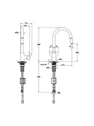 ��������� ��� ����� VitrA Flow Soft, �������������, ��������� �����, ���� A43445EXP