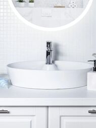Мозаика Vidrepur Nordic   910 (317х317) на сетке, белая (шт.) — изображение 5