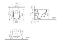 ��������� ������ VitrA M50 8302B003-6404 ������������ VortexFlush � �������� ��������� ��������� ����� ���������� ������