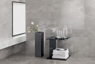 Керамогранитная плитка Atlas Concorde Marvel Grey Fleury Lapp (600х600) серая, ADUO (кв.м.)