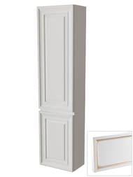 Пенал Caprigo Ponza 400х1600х250 подвесной, цвет Bianco Oro, левый, 2 двери 13550L-B019