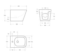 ���� ��������� BelBagno Ardente-R (345�485�330) � ���������� ��� ���������, ����� BB0520BH