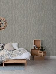 Обои виниловые на флизелине Marburg Natural Opulence 33209 (0,7х10,05) флора, серые (рул.)
