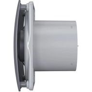 Вентилятор DICITI RIO D100 накладной, 100 м3/ч, 32дБ, обр.клапан, RIO 4C Dark Gray metal