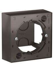 Коробка Systeme Electric ATLASDESIGN для наружного монтажа мокко ATN000600