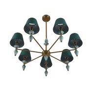 Люстра на штанге Lumion Classi Vermont 8275/7, латунь