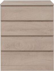 Комод Aquanet Сканди (800х1017х483) напольный, 4 ящика, дуб крафт 302542