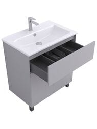 Тумба под раковину AQUATON Форест Про 75 туманный серый 1A297101FR4D0