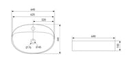�������� ��������� ABBER Bequem 640�440�150 ���� ���. ��� ��������� � �������,����� ���.AC2112MW