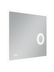 Зеркало SANCOS Arcadia 1.0 (900х700х25) 2 подсвет,сенсор выключатель,пласт короб,линза,часы  AR1.900
