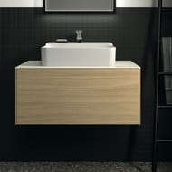 Тумба под раковину Ideal Standard CONCA (800x505x360) 1 ящик, светлый орех T3985Y6 — изображение 4