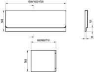 ������ � ����� RAVAK CHROME �������� 170 �� �����