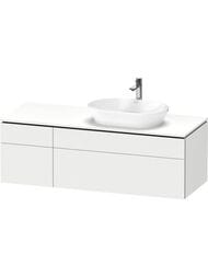 Тумба под раковину Duravit L-Cube 482х1420х550 подвесная, белый матовый LC4875018180000 — миниатюра 1