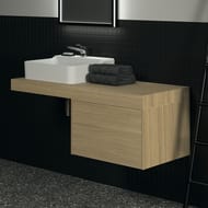 Тумба под раковину Ideal Standard CONCA (600x505x360) 1 ящик, светлый орех T3982Y6