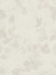Обои виниловые на флизелине Decori-Decori Zen (1,06х10,05) бежево-серые, цветы 72953 (рул)