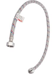 Подводка гибкая для воды VALTEC 1/2" г/ш 50см, нерж.сталь VTf.002.IS.0404050