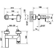 ��������� Gessi Emporio Via Manzoni 38613.031 ��� �����/����, ���������, ������������, ����