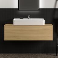 Тумба под раковину Ideal Standard CONCA 1200x505x370 1 ящик, свет орех, столешница с вырезом T3931Y6