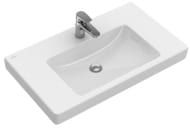 Раковина Villeroy & Boch Subway 2.0 7175 8G 01 (800х470) отверстие под смеситель, перелив — миниатюра 1