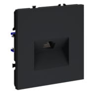 Розетка компьютерная встраиваемая VOLTUM S70 RJ45 кат.6, графит VLS060107